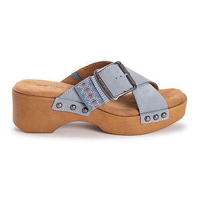MUK LUKS Women's Charlotte Casual Sandals