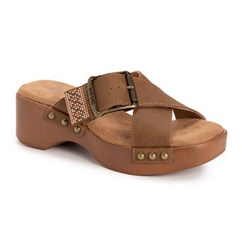 MUK LUKS Women's Charlotte Casual Sandals