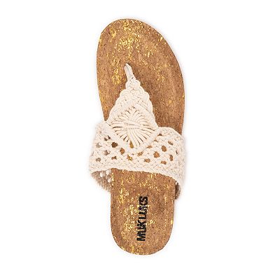 MUK LUKS Women's Pippen Comfortable Sandals