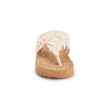MUK LUKS Women's Pippen Comfortable Sandals