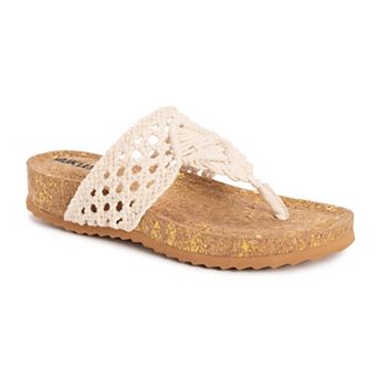 MUK LUKS Women's Pippen Comfortable Sandals