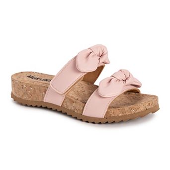 MUK LUKS Women's Posie Adjustable Slide Sandals