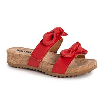 MUK LUKS Women's Posie Adjustable Slide Sandals