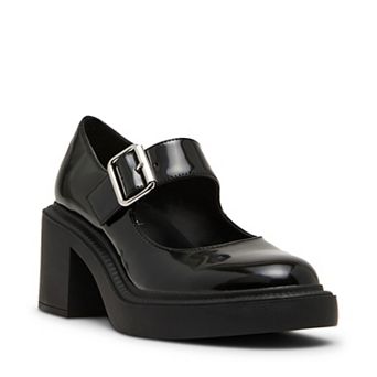 madden girl Effect Women's Block Heel Mary Jane Shoes