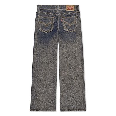 Girls' 7-16 Levi's® Wide Leg Foil Metallic Denim Jeans