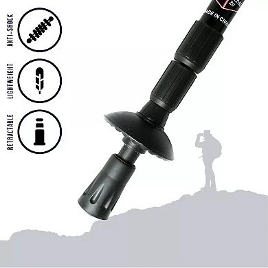 Trekking Walking Hiking Sticks Pair of 2