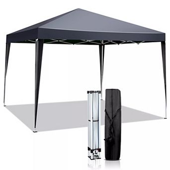 10 x 10 Ft Folding Portable Party Tent w/ Carry Bag