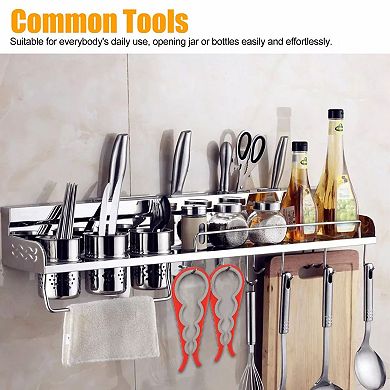 4 in 1 Jar Opener Rubber Cap Grip Twister Remover