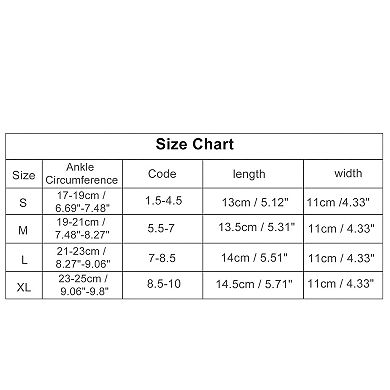 1 Pc Women Adjustable Ankle Support Brace for Sports