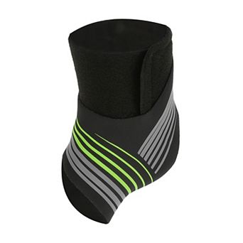 1 pc Women Striped Style Right Foot Ankle Support Brace for Sports