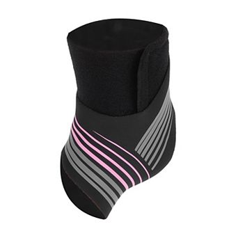 1 pc Women Striped Style Right Foot Ankle Support Brace for Sports