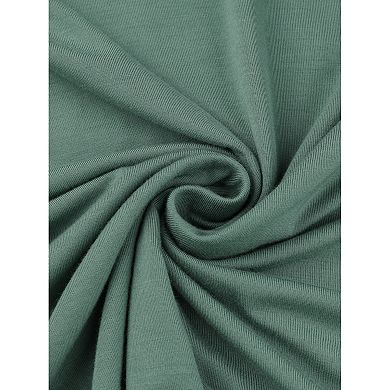 2 Pcs Women's Nightgown Backless Sleepwear Cross Back Night Dress Plus Size