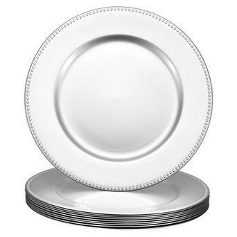 10 pc Charger Plates Bulk 13 Inch Plastic Charger Plates Round Plate Chargers