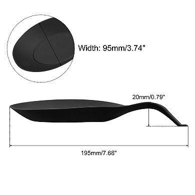 Silicone Spoon Rest, 7.68" x 3.74" Heat Resistant Kitchen Utensil Holder Spatula Ladle Rest 8Pcs