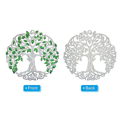 Metal Tree Wall Decor, Tree of Life Wall Sculpture Ornament Hanging Wall Decoration