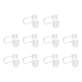 10 pc Straw Cover Cap, Silicone Straw Tips Cover Fits 0.31" Drinking Straws