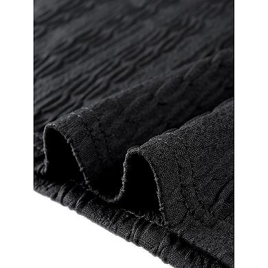 Textured Tank Top for Women's Knit Sleeveless Round Neck Fitted Basic Top