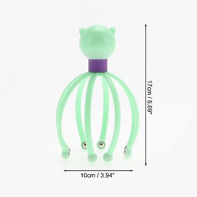 1 Pc Women Octopus Ball Bearing Style Head Massager for Home for Office