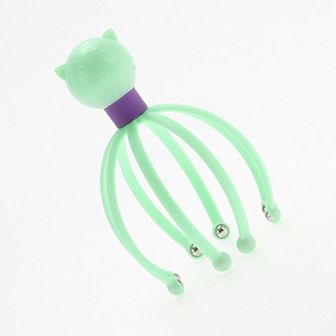 1 pc Women Octopus Ball Bearing Style Head Massager for Home for Office