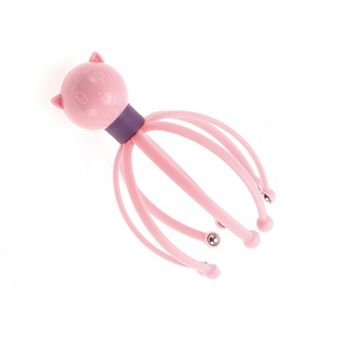 1 pc Women Octopus Ball Bearing Style Head Massager for Home for Office