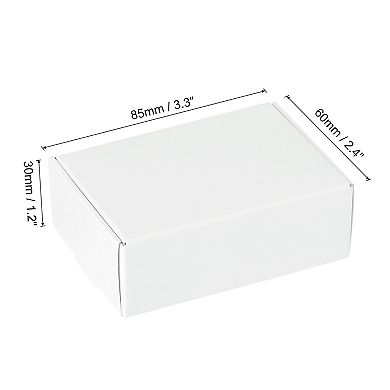Paper Soap Box, 20 Pack Homemade Soap Boxes Rectangle Presents Packaging Boxes for DIY