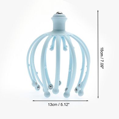 1 Pc Women Durable Eighteen Claw Ball Bearing Style Head Massager for Home