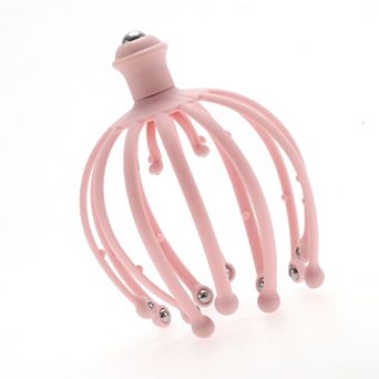 1 pc Women Durable Eighteen Claw Ball Bearing Style Head Massager for Home