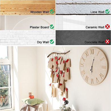 Picture Hangers, 50Pcs 10lb Metal Picture Hanging Kit with Nails, Picture Frame Hooks on Wall