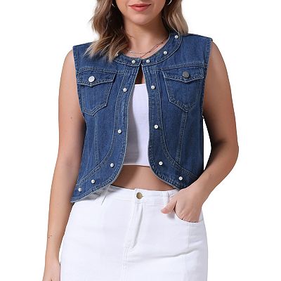 Cropped Denim Shrug For Women Buy Style Quotient Women Ice Blue