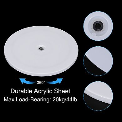 9 Inch Heavy Rotating Swivel Stand, 2Pcs Lazy Susan Turntable with Steel Ball Bearings