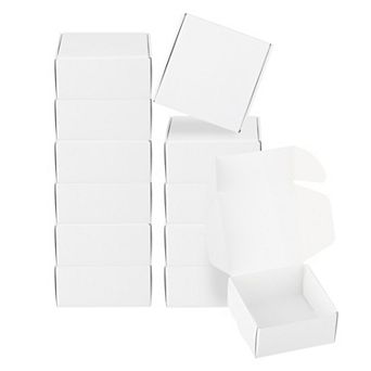 2.5"x2.5"x1.2" Paper Soap Box, 20 Pack Homemade Soap Boxes Square Presents Packaging Boxes