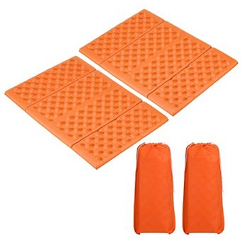 15"x10.6"x0.4" Foldable Hiking Seat Pad, 2 Pack XPE Cushion Sitting Pads Foam Mat Waterproof