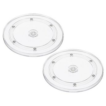 7" Heavy Rotating Swivel Stand, 2 pc 360˚ Rotation Lazy Susan Turntable with Steel Ball Bearings