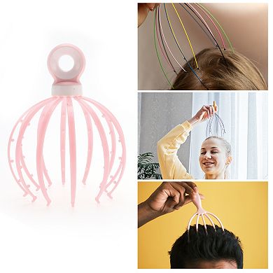 1 Pc Women Durable Twelve Claws Style Head Massager for Home for Office
