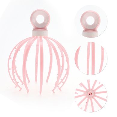 1 Pc Women Durable Twelve Claws Style Head Massager for Home for Office