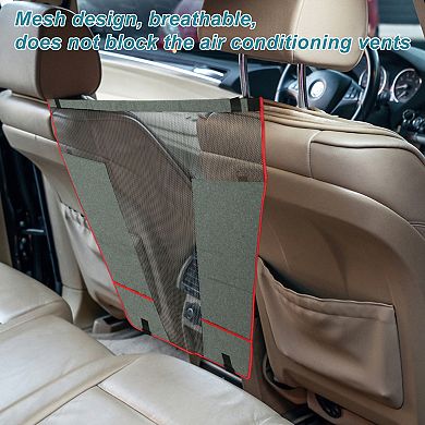 Dog Car Net Barrier, Easy Install Mesh Net Separator, Back Seat Barrier for Dogs, Mesh Net Separator