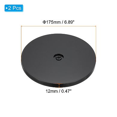 7 Inch Heavy Rotating Swivel Stand, 2Pcs Lazy Susan Turntable with Steel Ball Bearings
