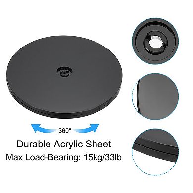 7 Inch Heavy Rotating Swivel Stand, 2Pcs Lazy Susan Turntable with Steel Ball Bearings