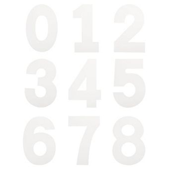 8 Inch Plastic Number Stencils Set 0-8 Address Number Stencil Templates