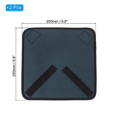 Camera Protective Wrap, Lens Wrap Cloth, Lens Pouch Bag with Hook and Loop for Lens, SLR