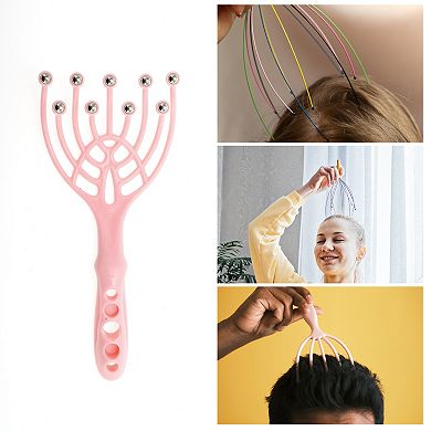 1 Pc Women Durable Nine Claws Style Head Massager for Home for Office