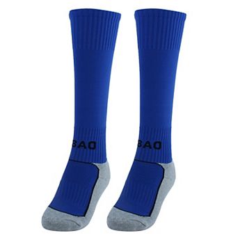 Cotton Blends Breathable Outdoor Sports Soccer Football Long Socks Pair