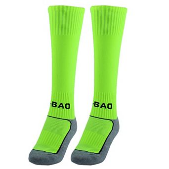 Cotton Blends Breathable Outdoor Sports Soccer Football Long Socks Pair