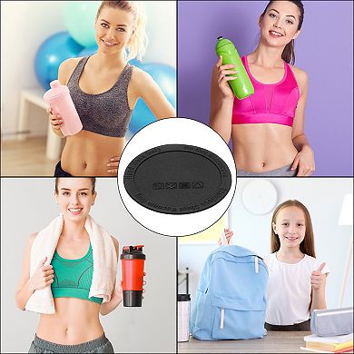 20 Pcs Rubber Bottoms for Sublimation Tumblers, Protective Anti-Slip Silicone Bottoms 2.54"