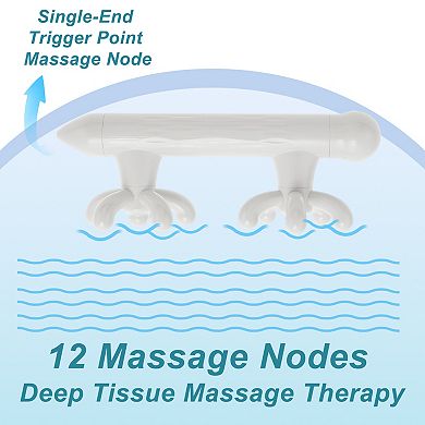 Fascia Massage Tool, Fascia Massage Blaster Tool for Trigger Point Pain Relieves, White