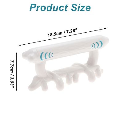 Fascia Massage Tool, Fascia Massage Blaster Tool for Trigger Point Pain Relieves White