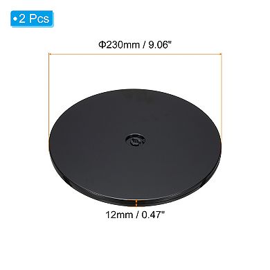 9 Inch Heavy Rotating Swivel Stand, 2Pcs Lazy Susan Turntable with Steel Ball Bearings