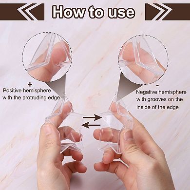 10 Pcs Clear Star Ornament, 3.9 Inch Hanging Plastic Balls Transparent Star Shaped Decor