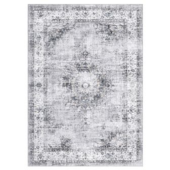 Garvee Washable Non Slip Area Rugs Stain Resistant Non Shedding Bordered for Indoor use