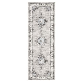 Garvee Washable Non Slip Area Rugs Stain Resistant Non Shedding Bordered for Indoor use